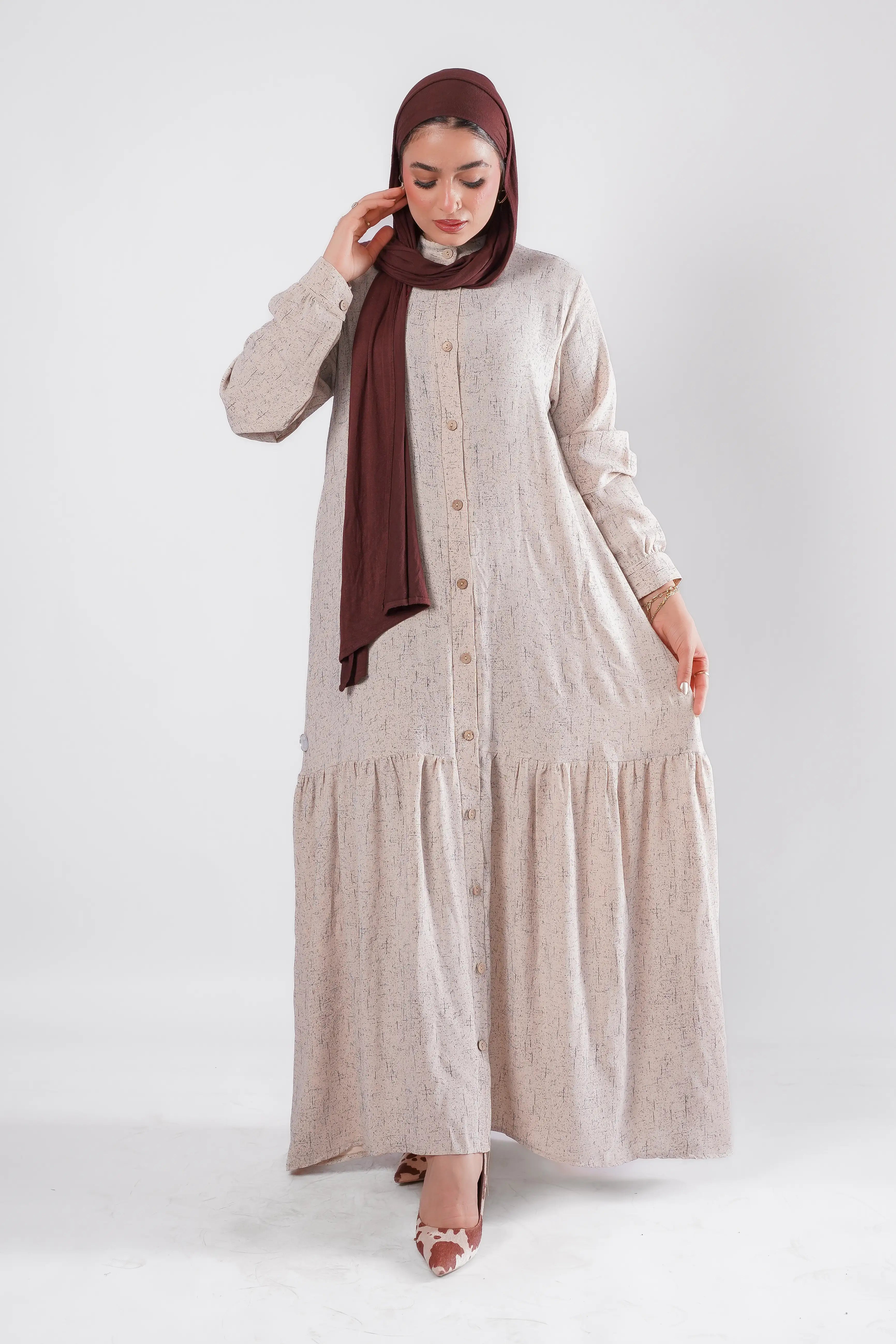 JAMILA Italian Linen Dress