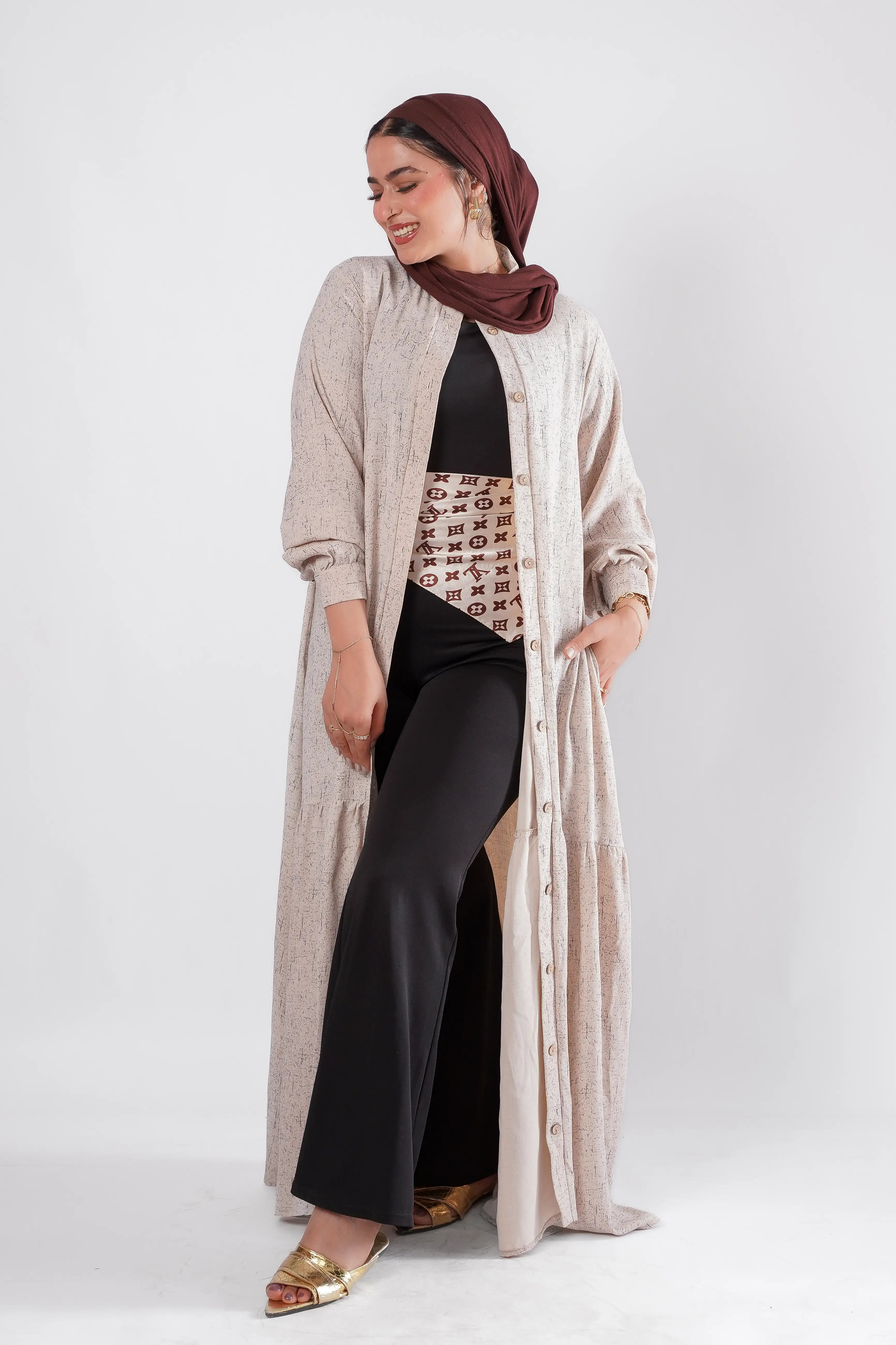 JAMILA Italian Linen Dress