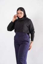 JAMILA Basic Shirt - Black