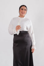 JAMILA Basic Shirt - Off-White