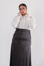 JAMILA Basic Shirt - Off-White